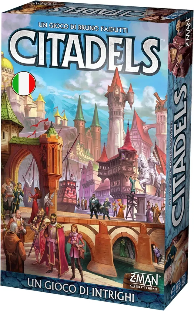Asmodee Citadels Gioco da Tavolo Gioco Base bluff costruzione