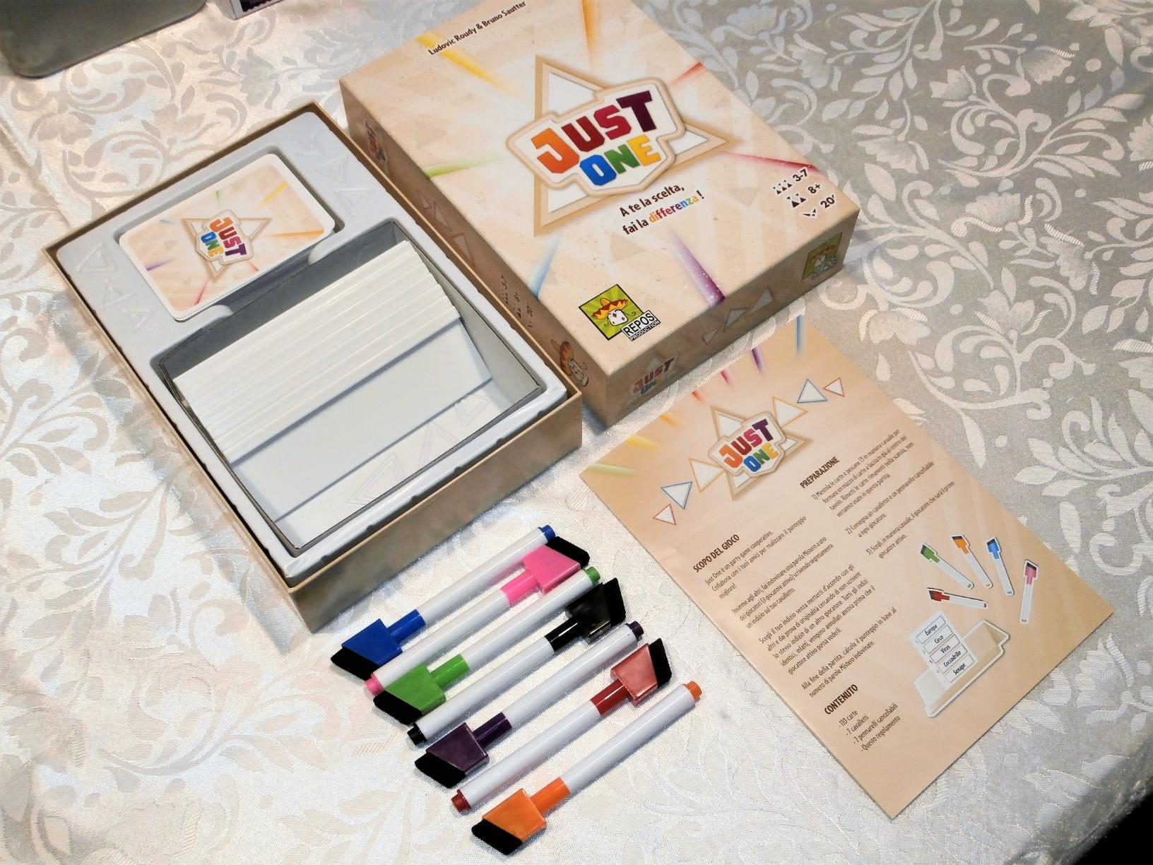 Asmodee Just One Party Game Cooperativo Parole 3-7 giocatori