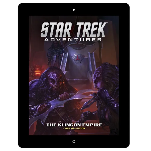 Modiphius Star Trek Adventures Klingon Core Rulebook manuale PDF 400 pagine