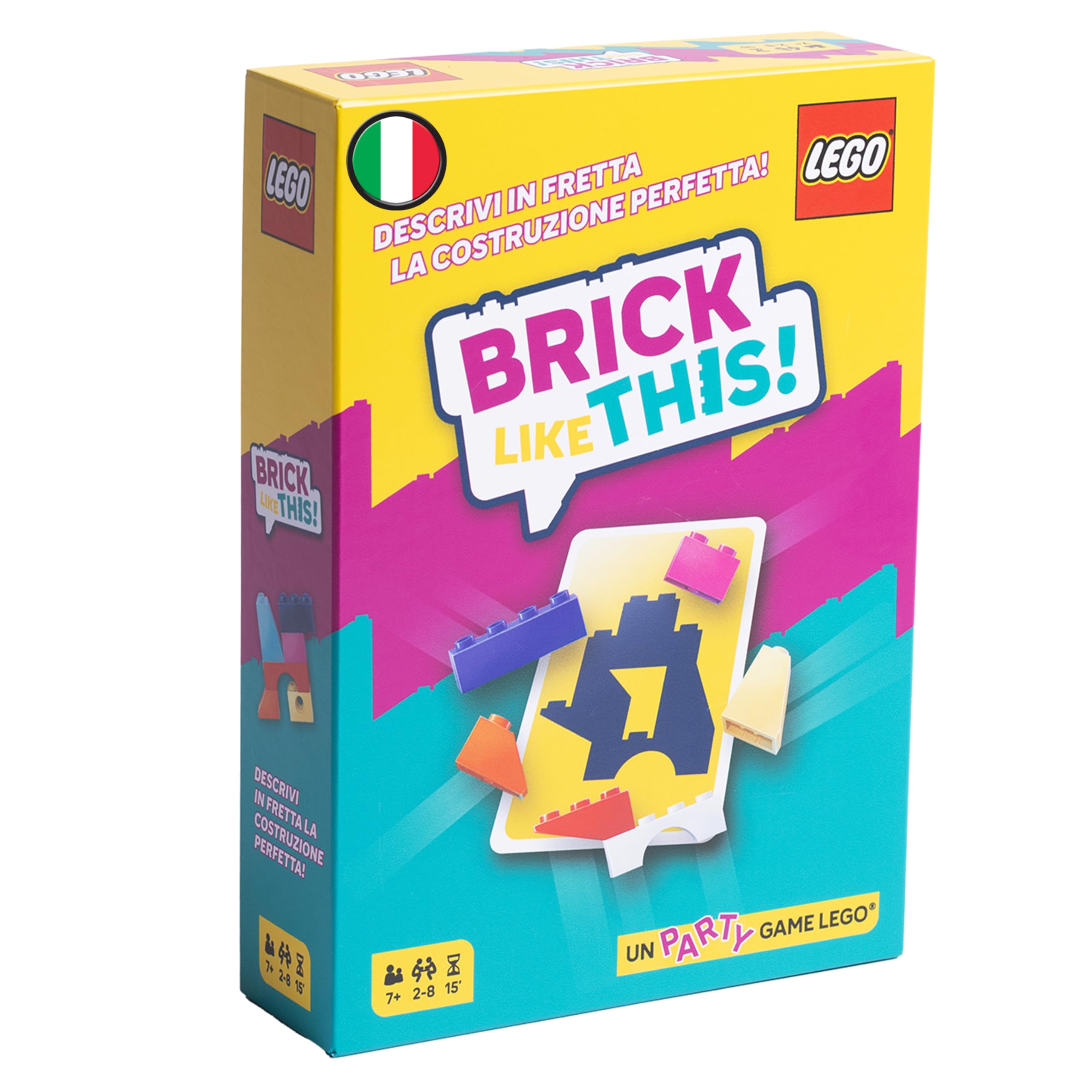 Asmodee Brick Like This gioco da tavolo costruzioni 2-8 giocatori