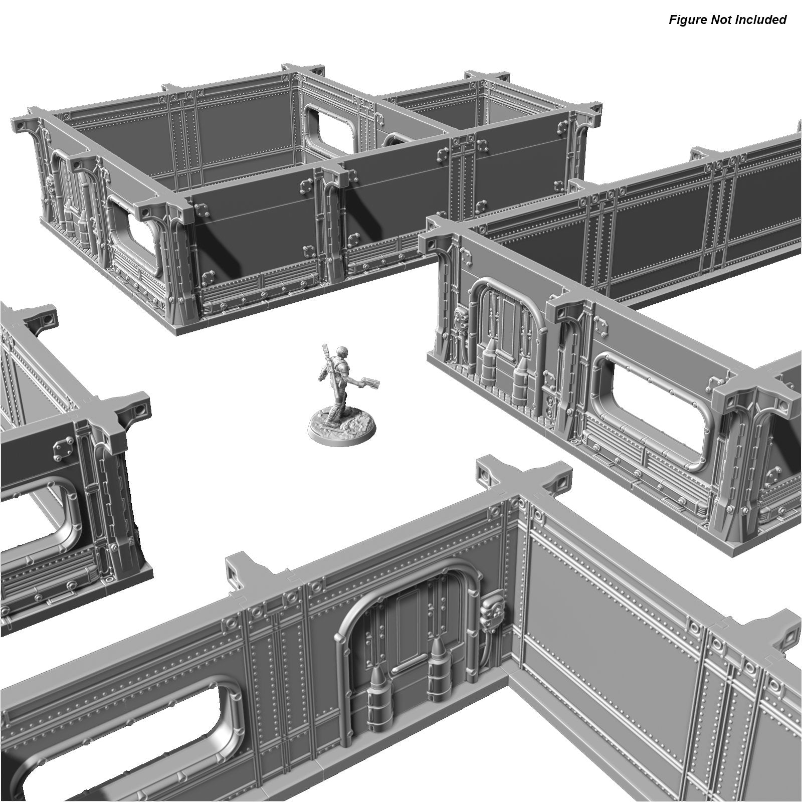 Modiphius Fallout Wasteland Warfare Vault Design file STL