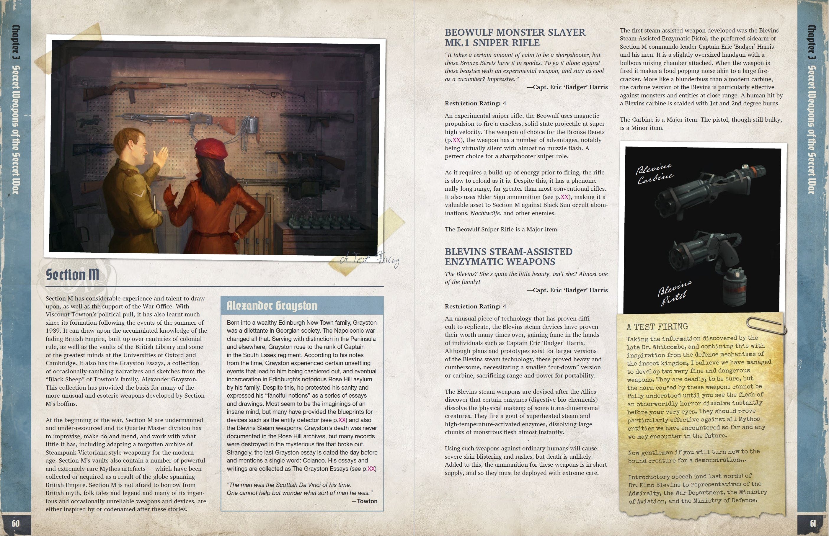 Modiphius Achtung! Cthulhu Gamemaster's Guide manuale PDF