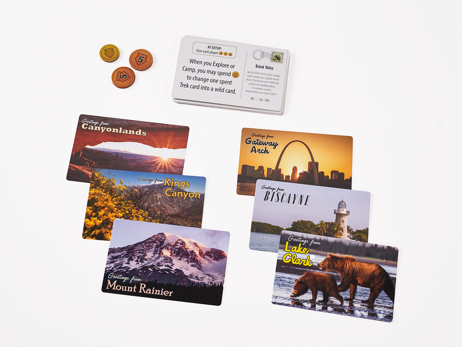 Underdog Trekking Postcards espansione gioco da tavolo