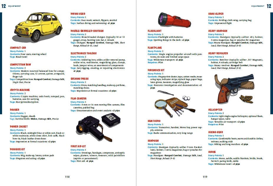 The Troubleshooters Core Rule Book manuale base 236