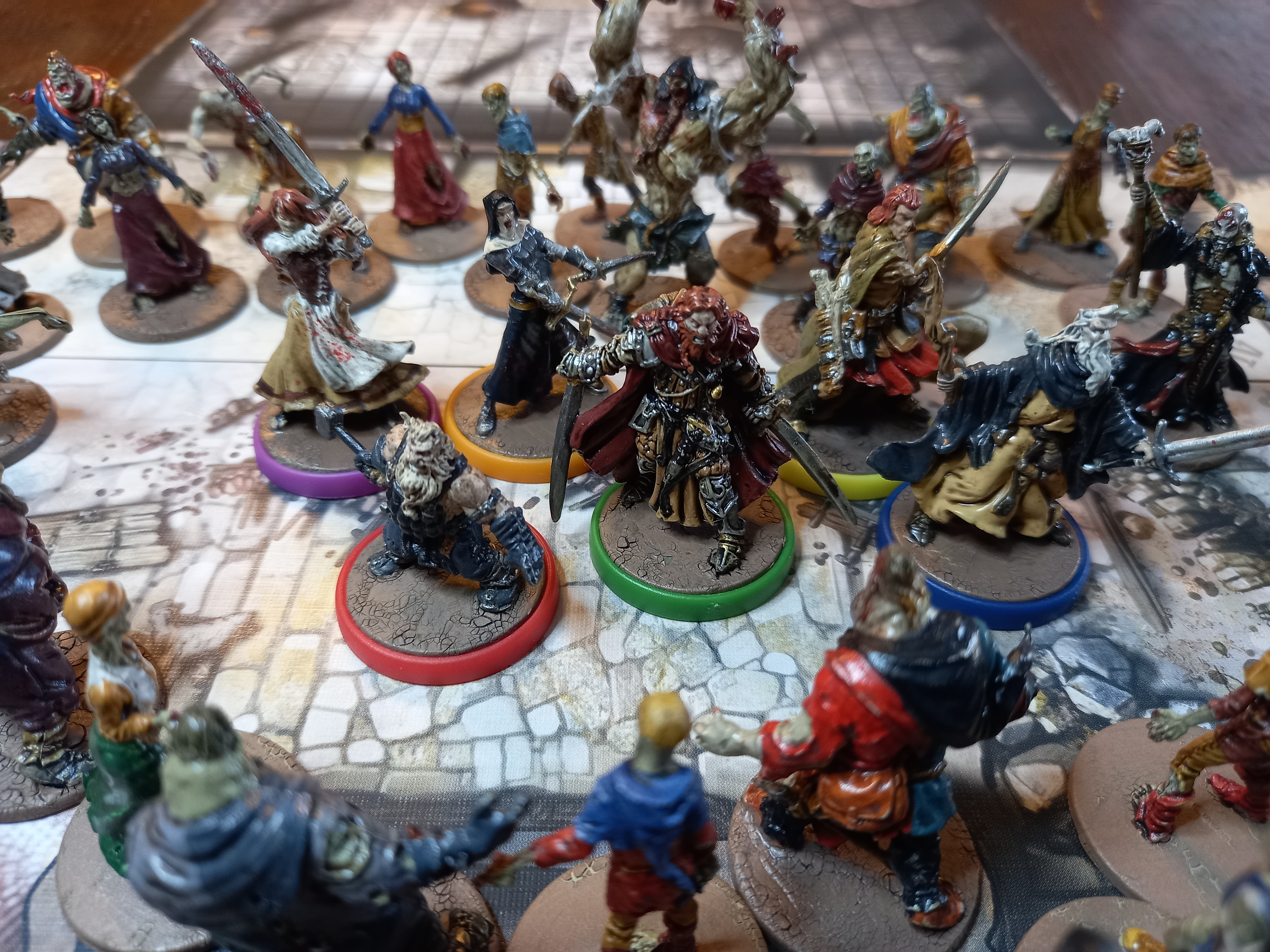 Asmodee Zombicide Black Plague gioco da tavolo vecchia versione