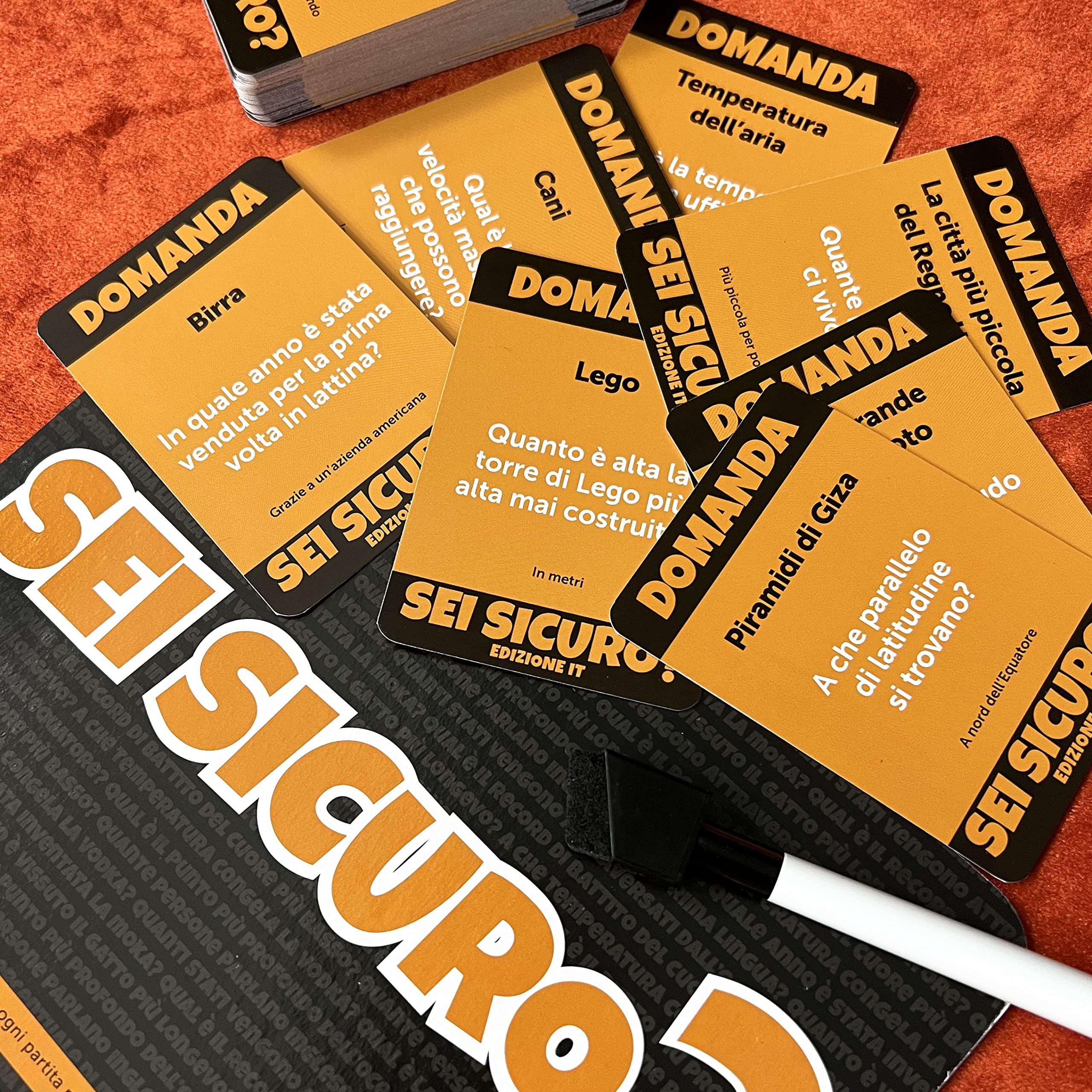 Asmodee Party Games Sei Sicuro? quiz 2-24 giocatori italiano