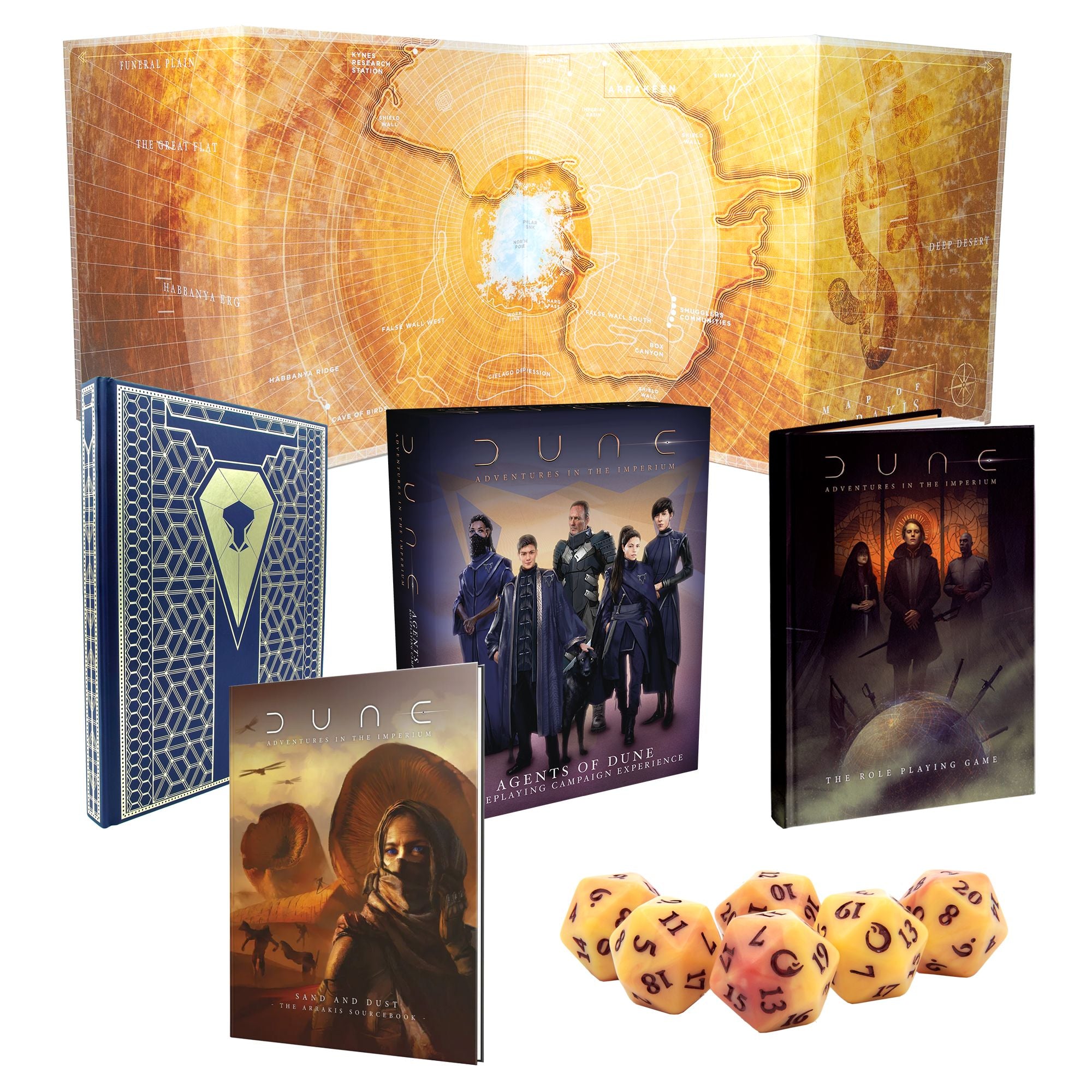 Modiphius Dune Adventures in the Imperium Corrino Megabundle gdr