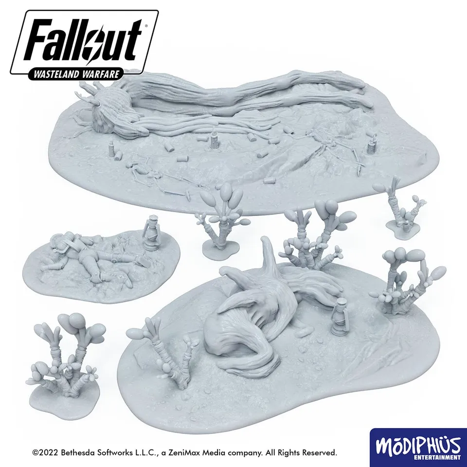 Fallout Wasteland Warfare The Deep file STL 6 scenari