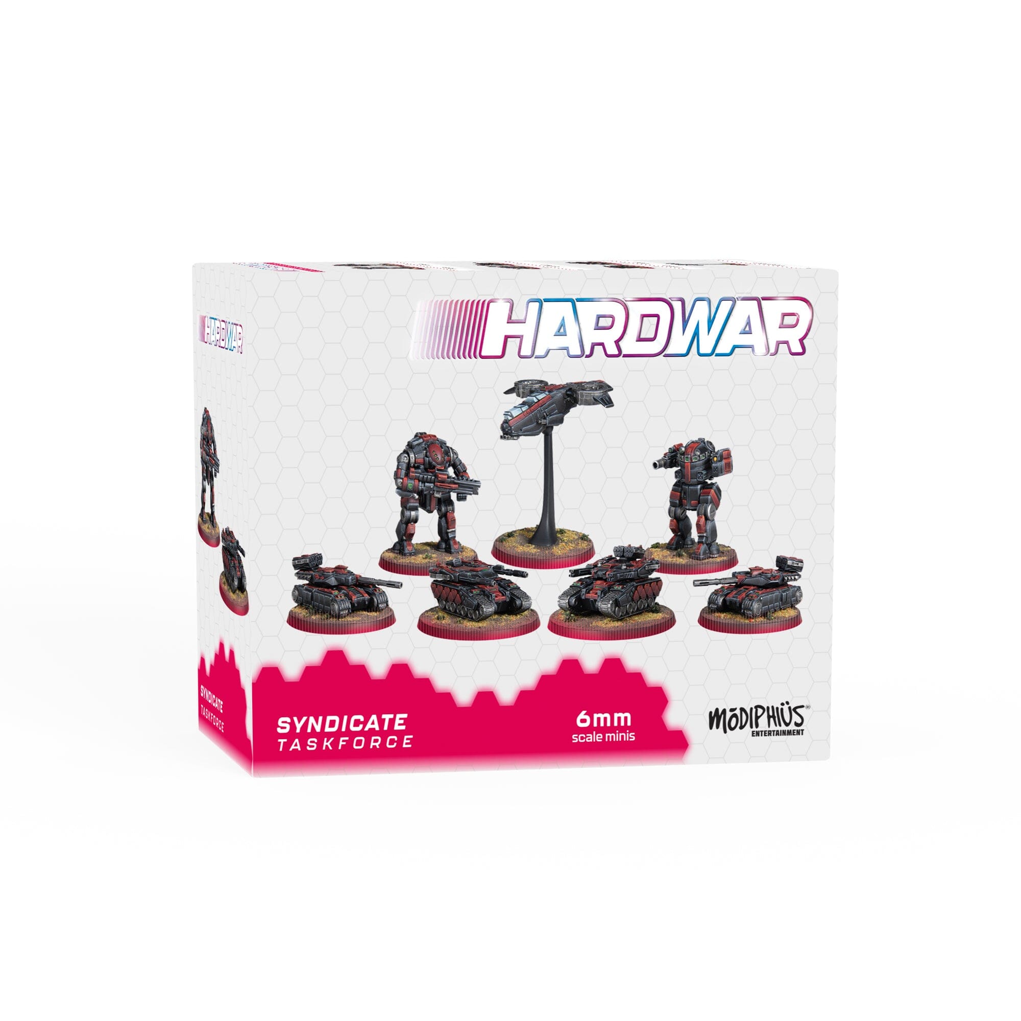 Modiphius Hardwar Syndicate Taskforce set 7 miniature resina 6mm