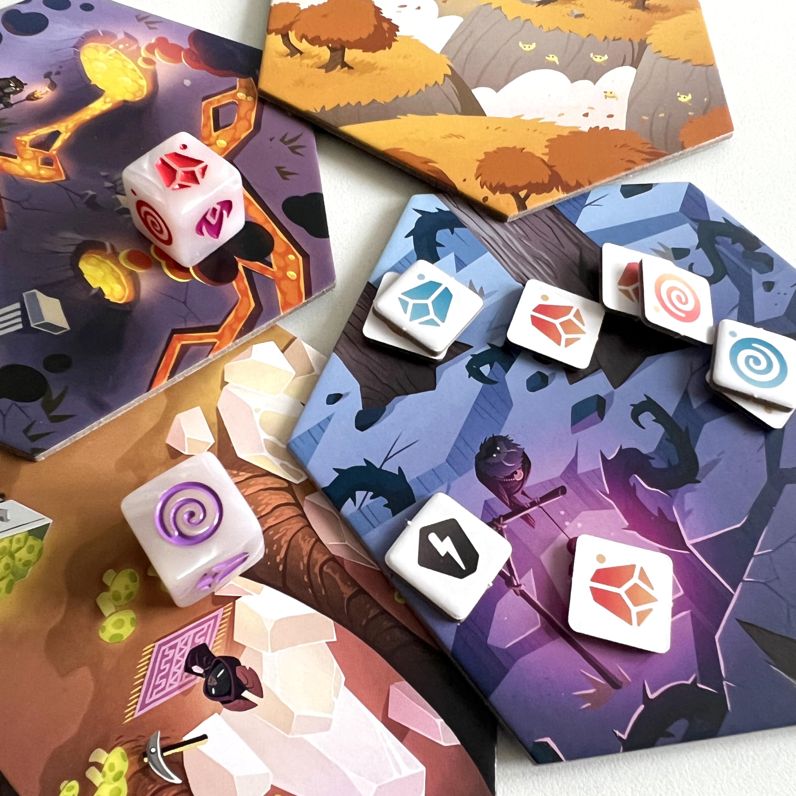 Asmodee Casting Shadows gioco carte strategico fantasy