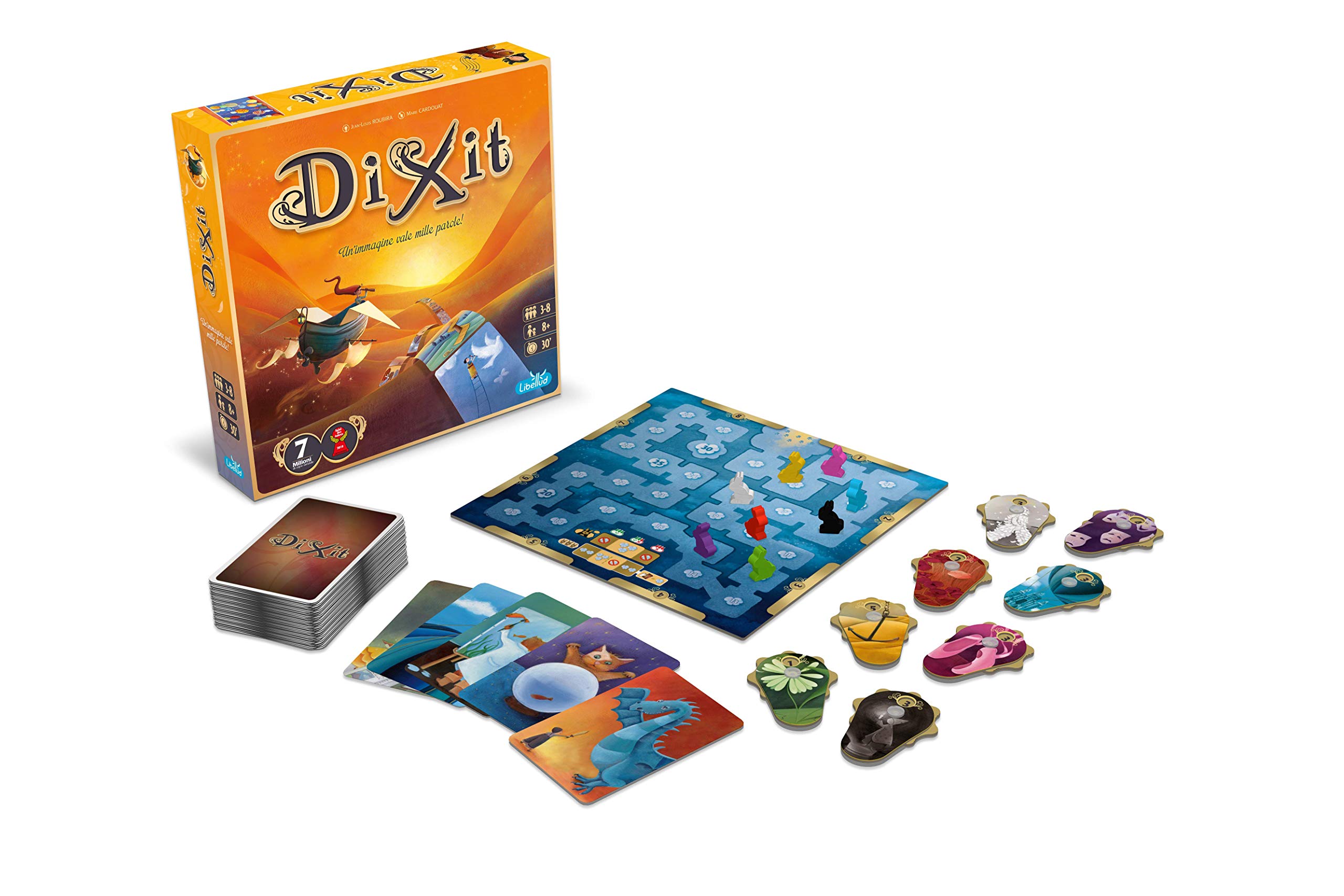 Asmodee Dixit Gioco da Tavolo Base 3-8 Giocatori