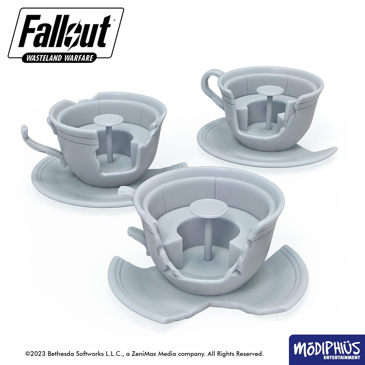 Fallout Wasteland Warfare Kiddie Kingdom STL terreno