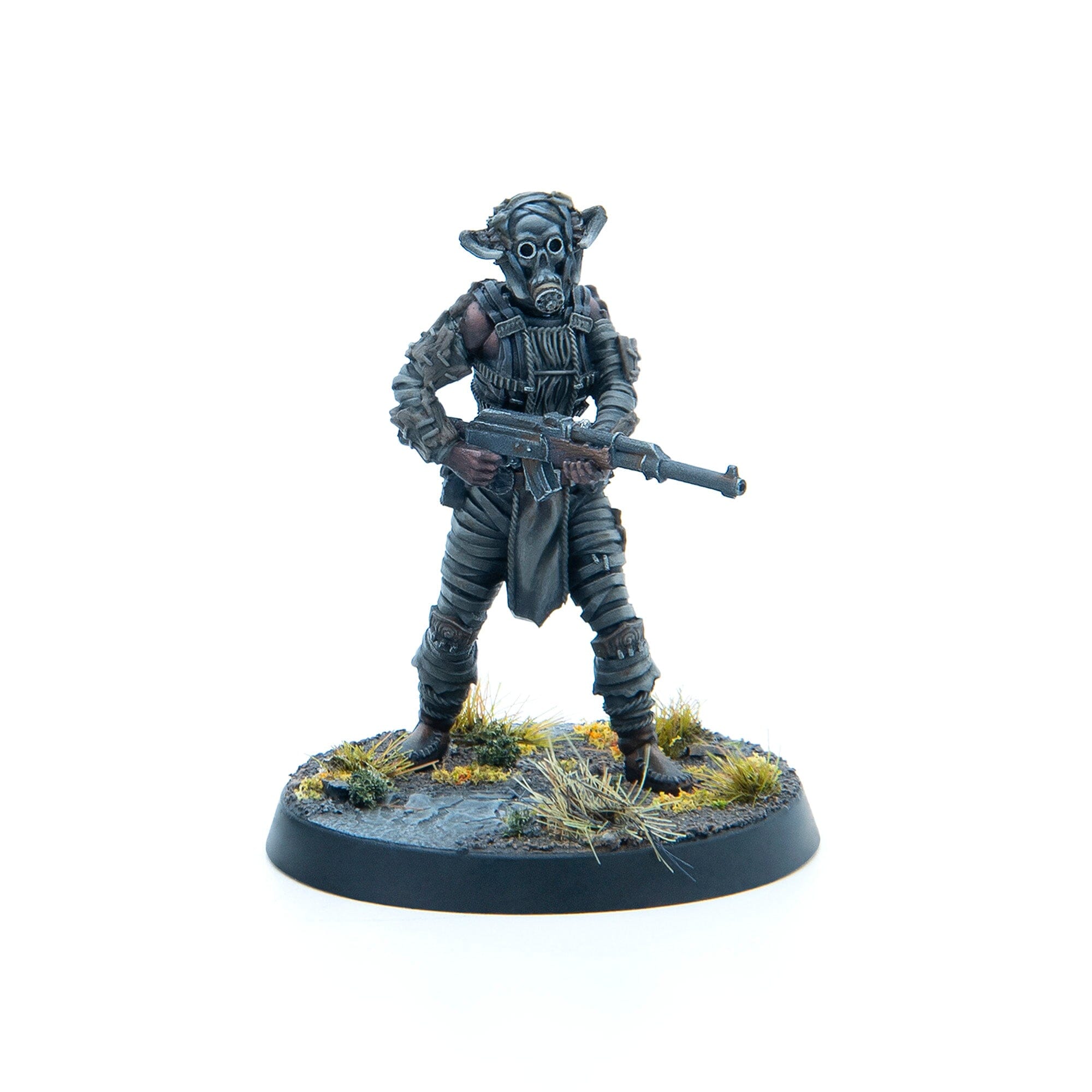 Fallout Factions Cult of the Mothman Followers 6 Miniature Resina