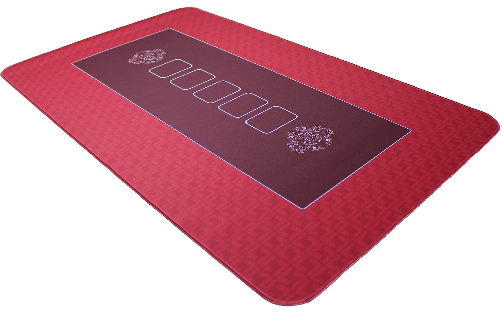 Bullets Tappetino Poker Verde 100x60 cm Deluxe antiscivolo