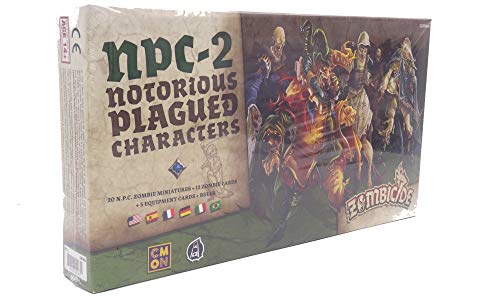 Asmodee Zombicide Black Plague NPC 2 gioco da tavolo espansione
