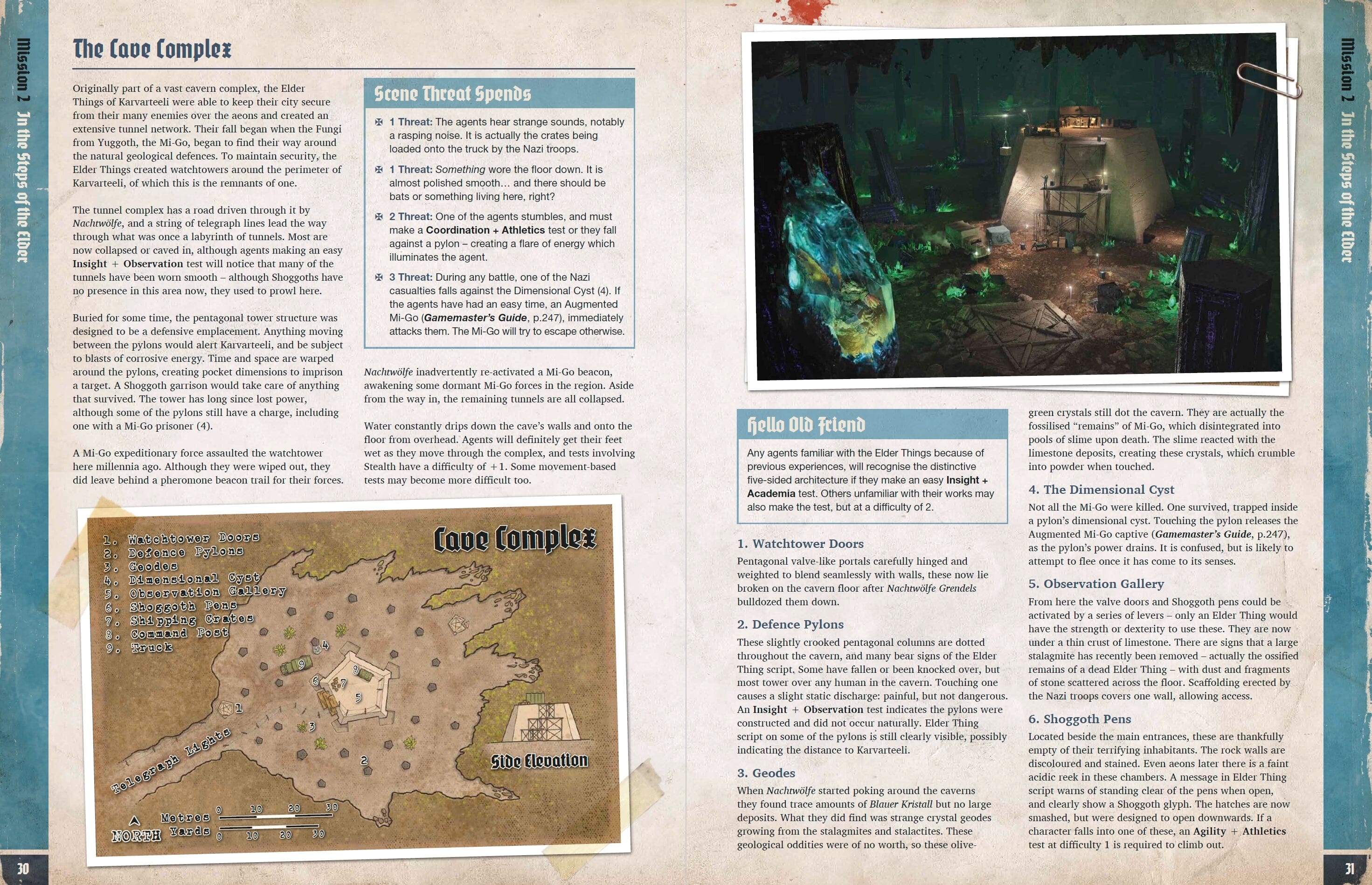 Achtung Cthulhu 2d20 Forest of Fear avventura PDF Secret War
