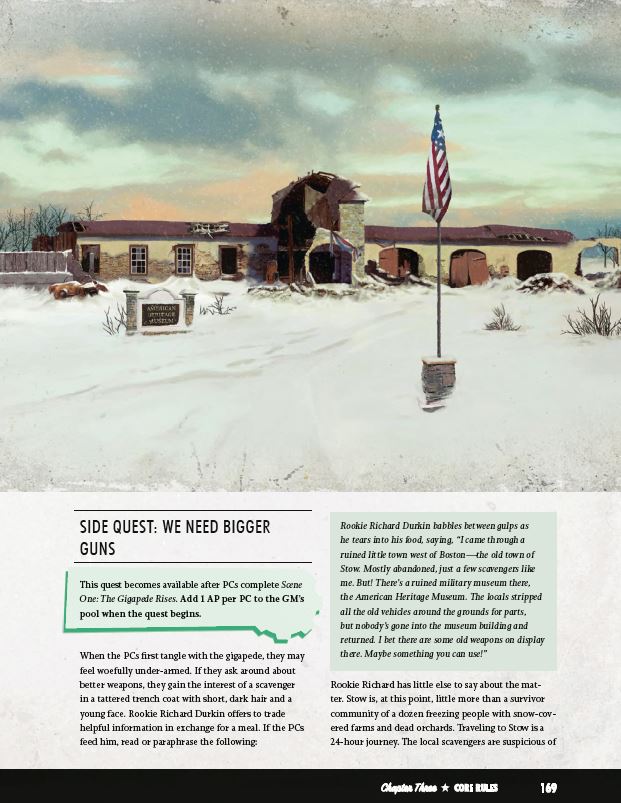 Fallout The Roleplaying Game Winter of Atom manuale PDF 248 pagine