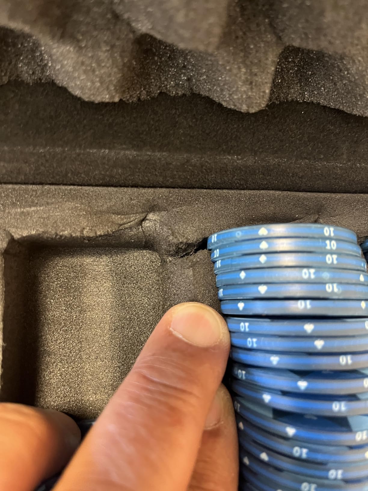 Cards&Co Paulie 500 set poker 500 chip ceramica