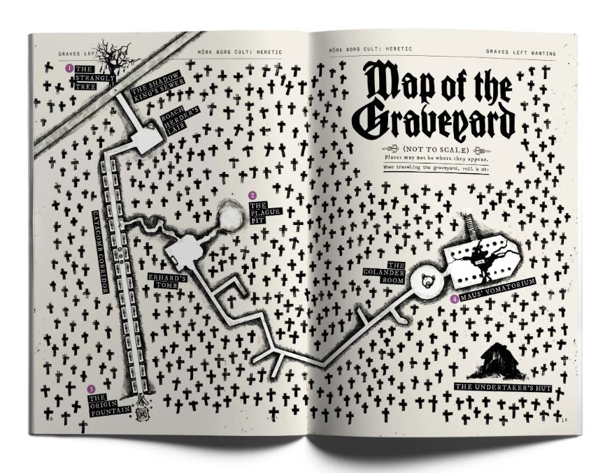 MÖRK BORG CULT Heretic supplemento gioco di ruolo