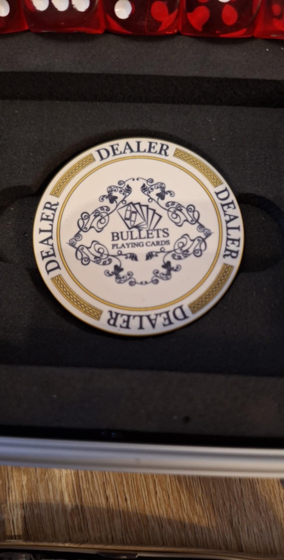 Bullets Adriana set poker 500 chip argilla 14 g valigetta