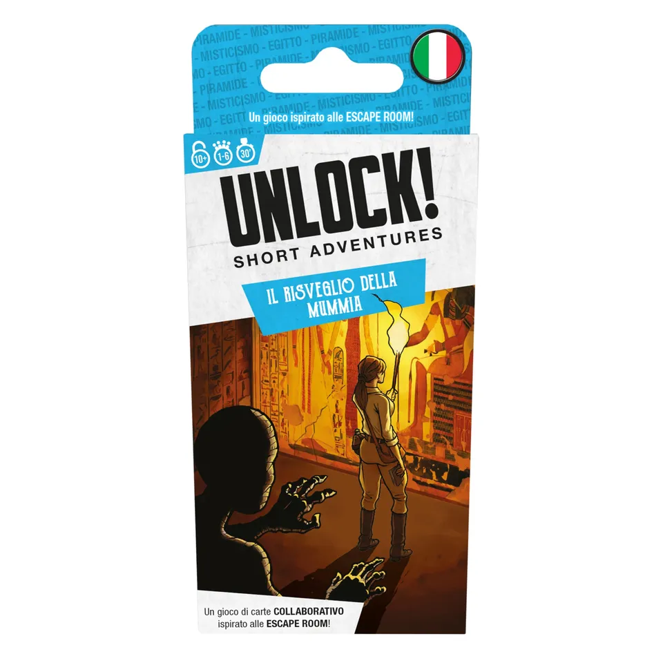 Asmodee Unlock! Short 2 Risveglio Mummia escape room