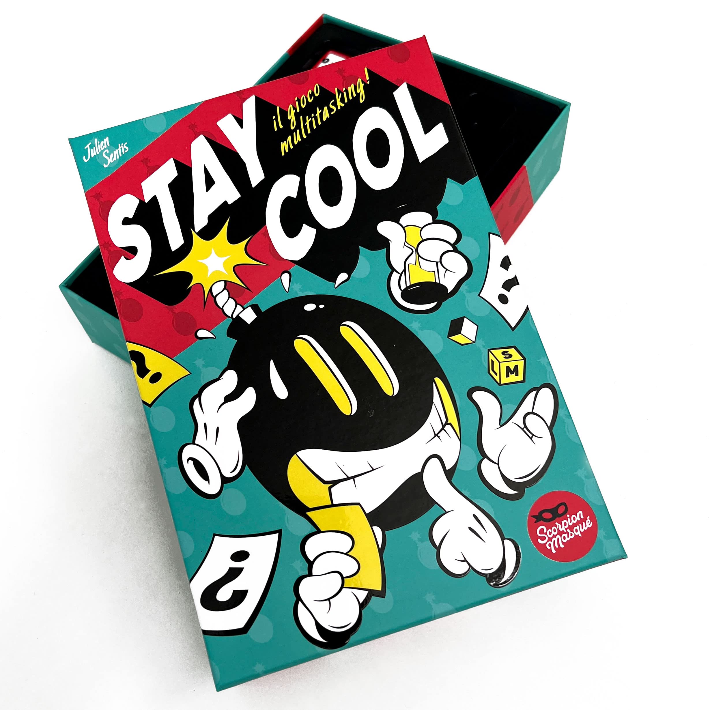 Asmodee Stay Cool party game di abilità 3-6 giocatori