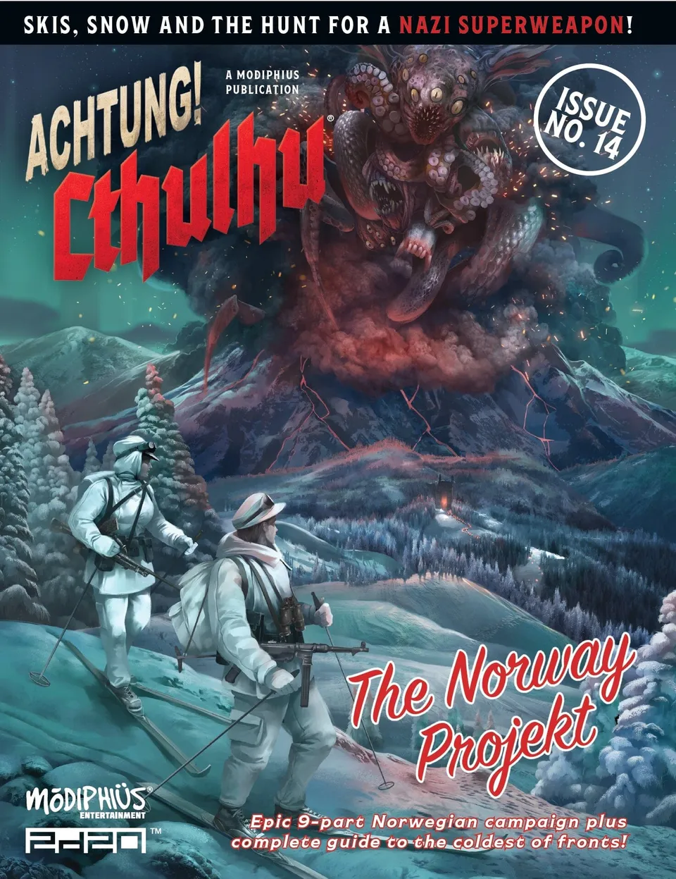 Modiphius Achtung! Cthulhu The Norway Projekt Supplemento PDF 156 p.