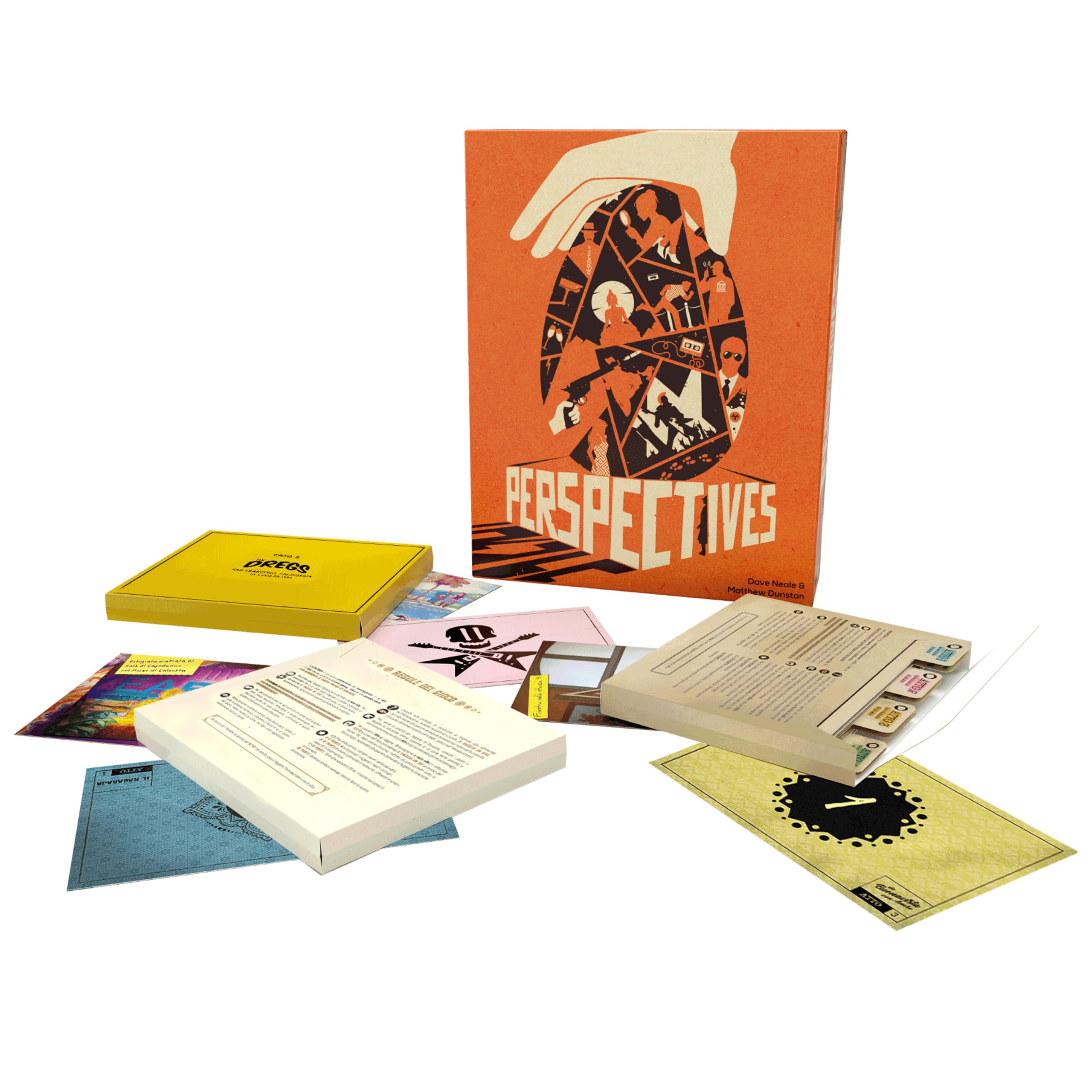 Asmodee Perspectives Arancione gioco tavolo cooperativo 3 casi 90 min