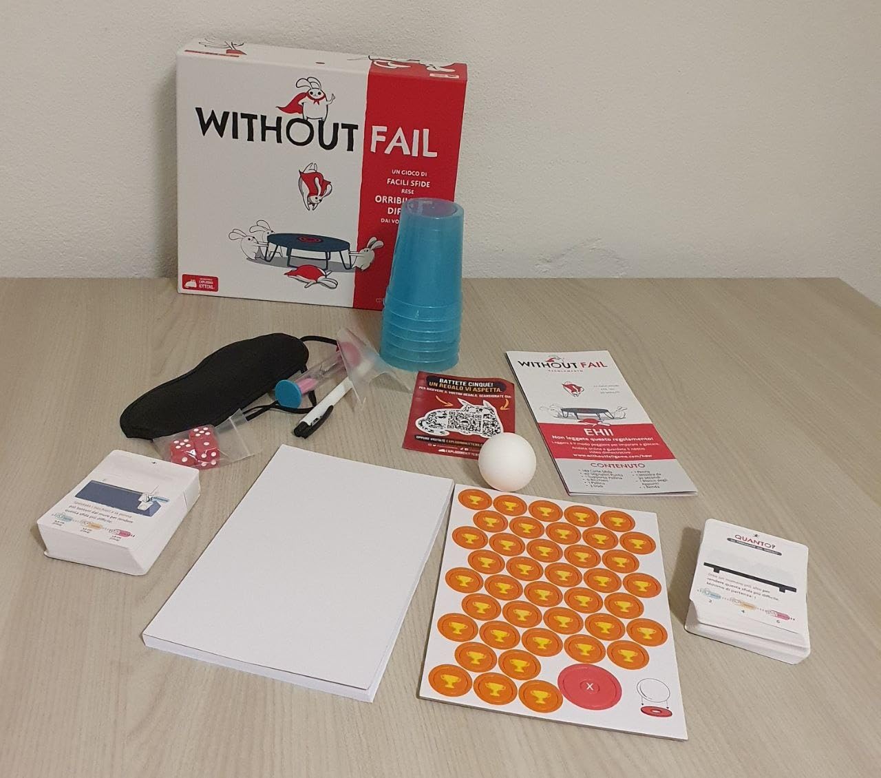 Asmodee Without Fail Exploding Kittens party game sfide 2+ giocatori