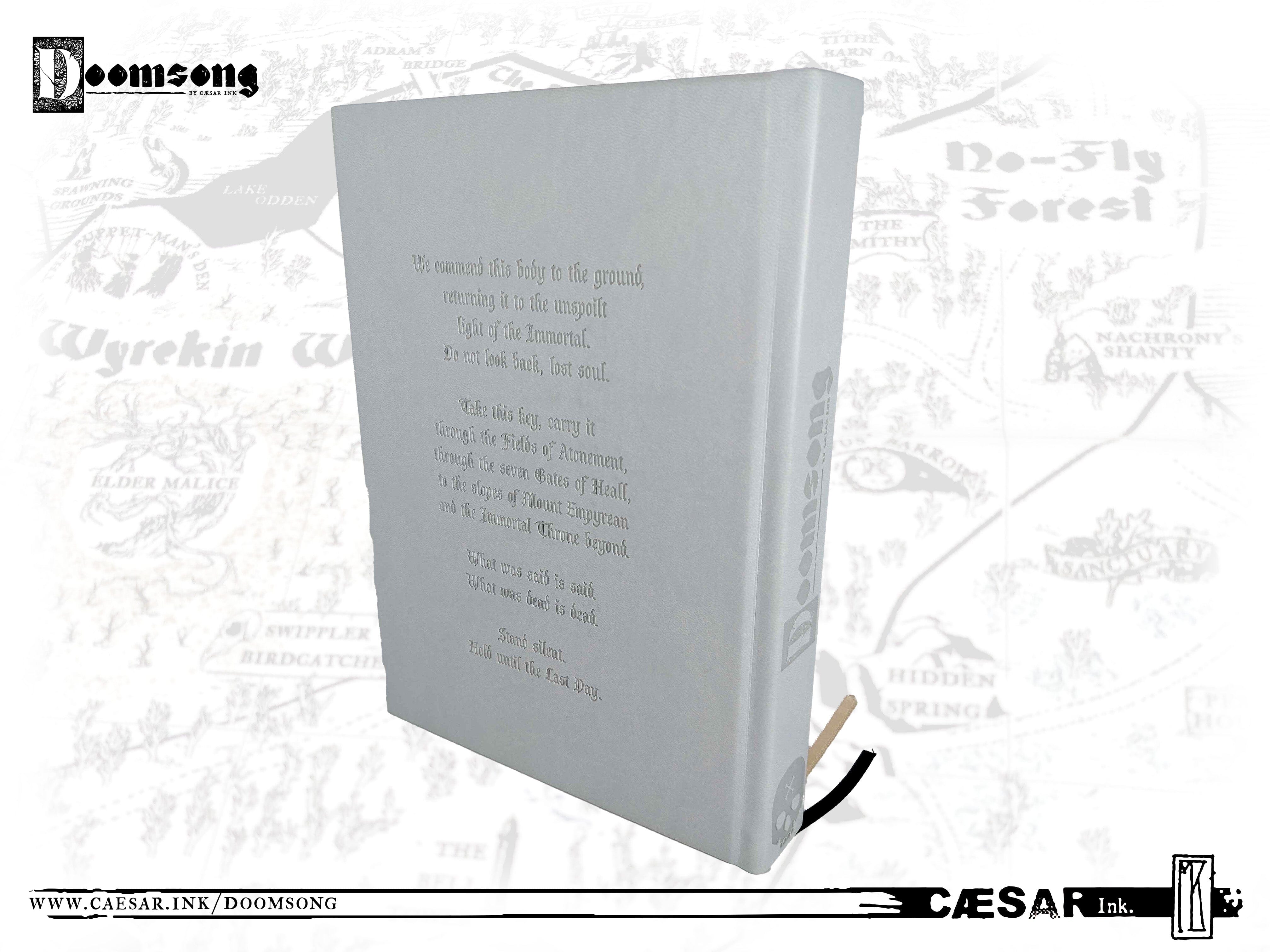 Modiphius Doomsong manuale gioco di ruolo copertina rigida 300 pagine