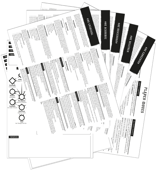 Modiphius Kult Divinity Lost Archetype Bundle GDR horror
