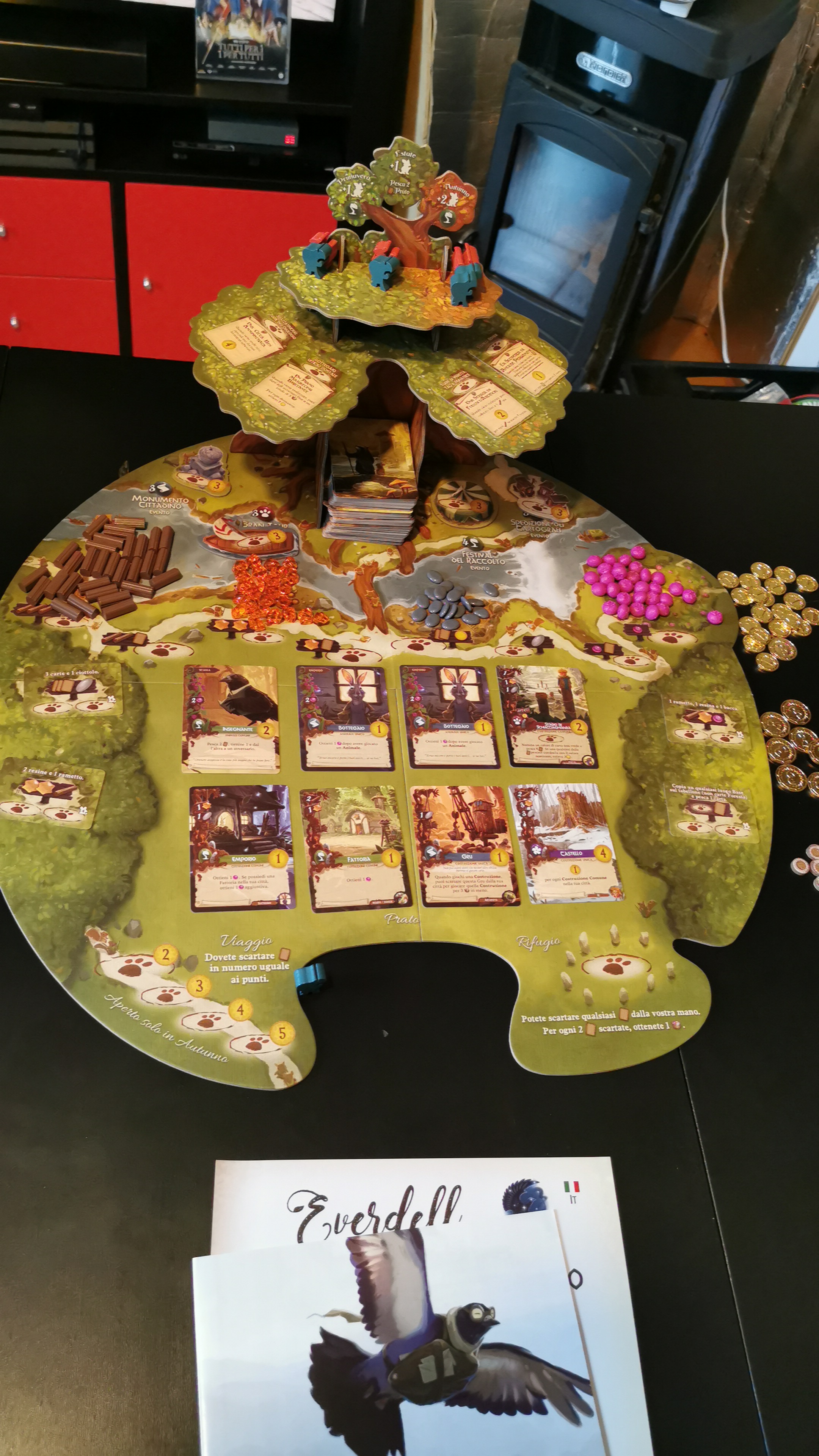 Asmodee Everdell Collector's Edition gioco tavolo 1-4 giocatori