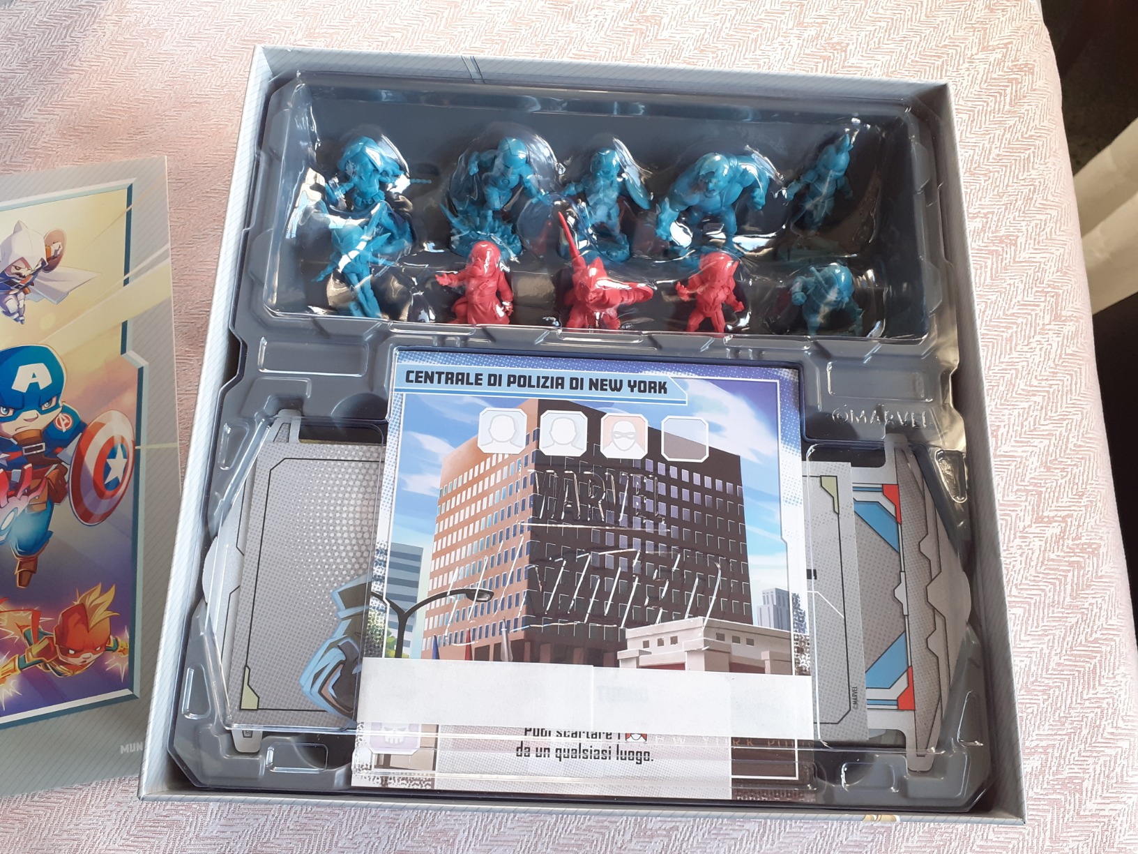 Marvel United gioco base collaborativo miniature 1-4 giocatori ITA