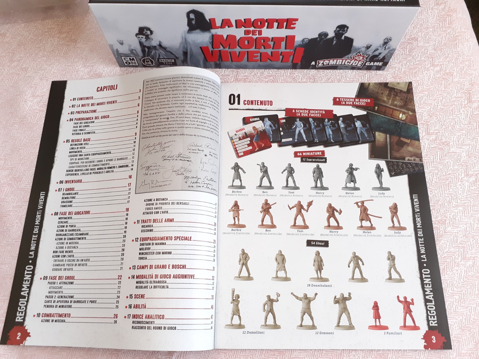 Asmodee Zombicide Notte dei Morti Viventi gioco cooperativo 1-6 giocatori