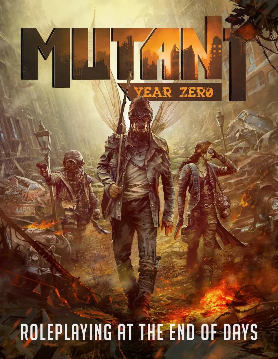 Modiphius Mutant Year Zero CoreBook manuale GDR 272 pagine