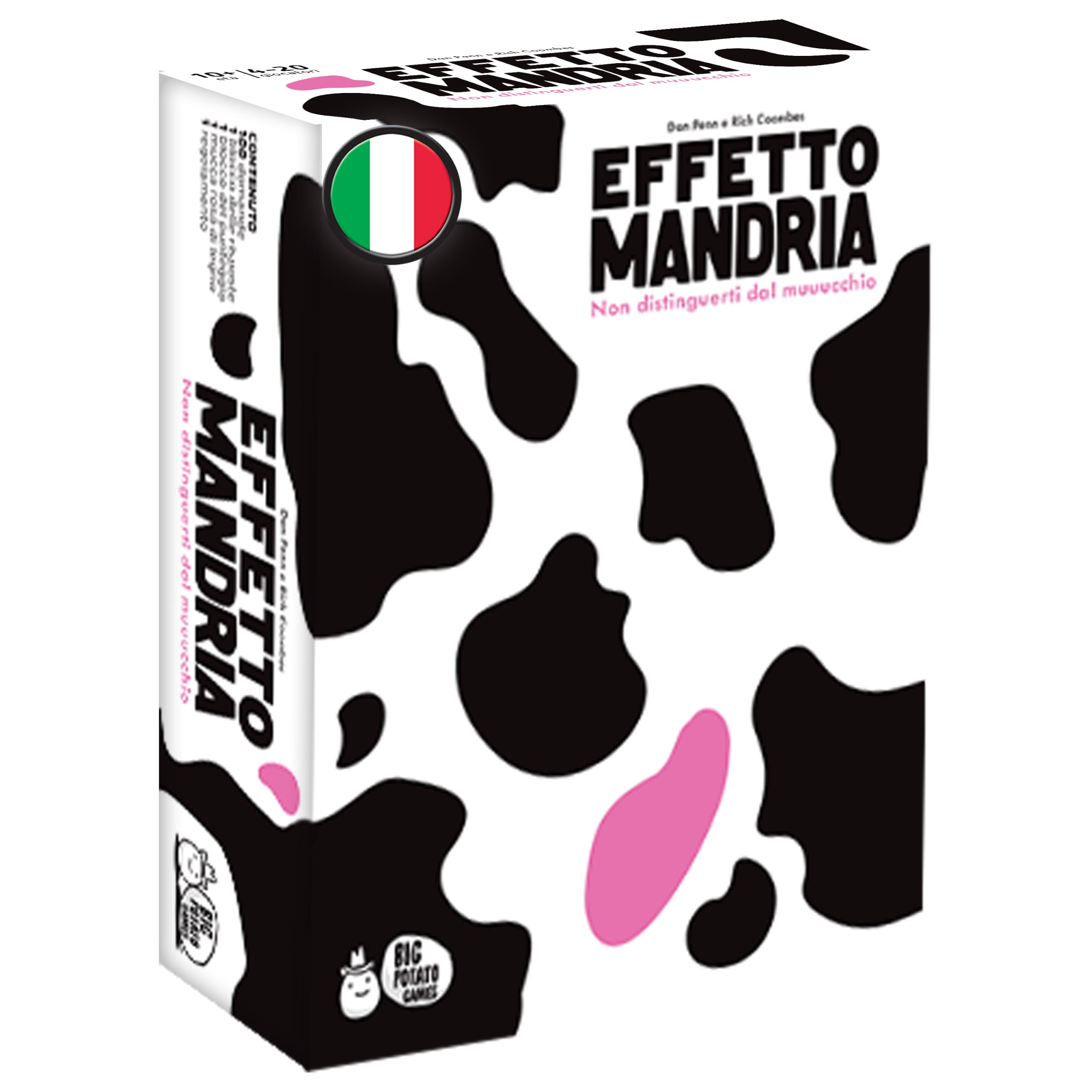 Asmodee Effetto Mandria party game carte pezzato italiano 4-20 giocatori