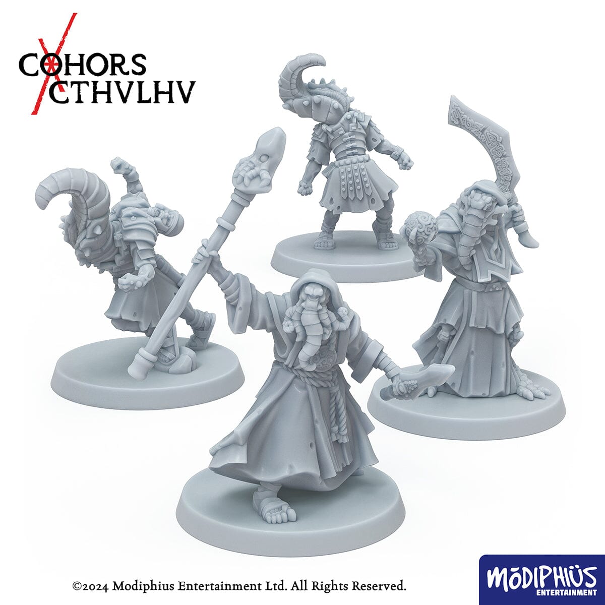 Modiphius Cohors Cthulhu File STL Mostri Set 1 28mm