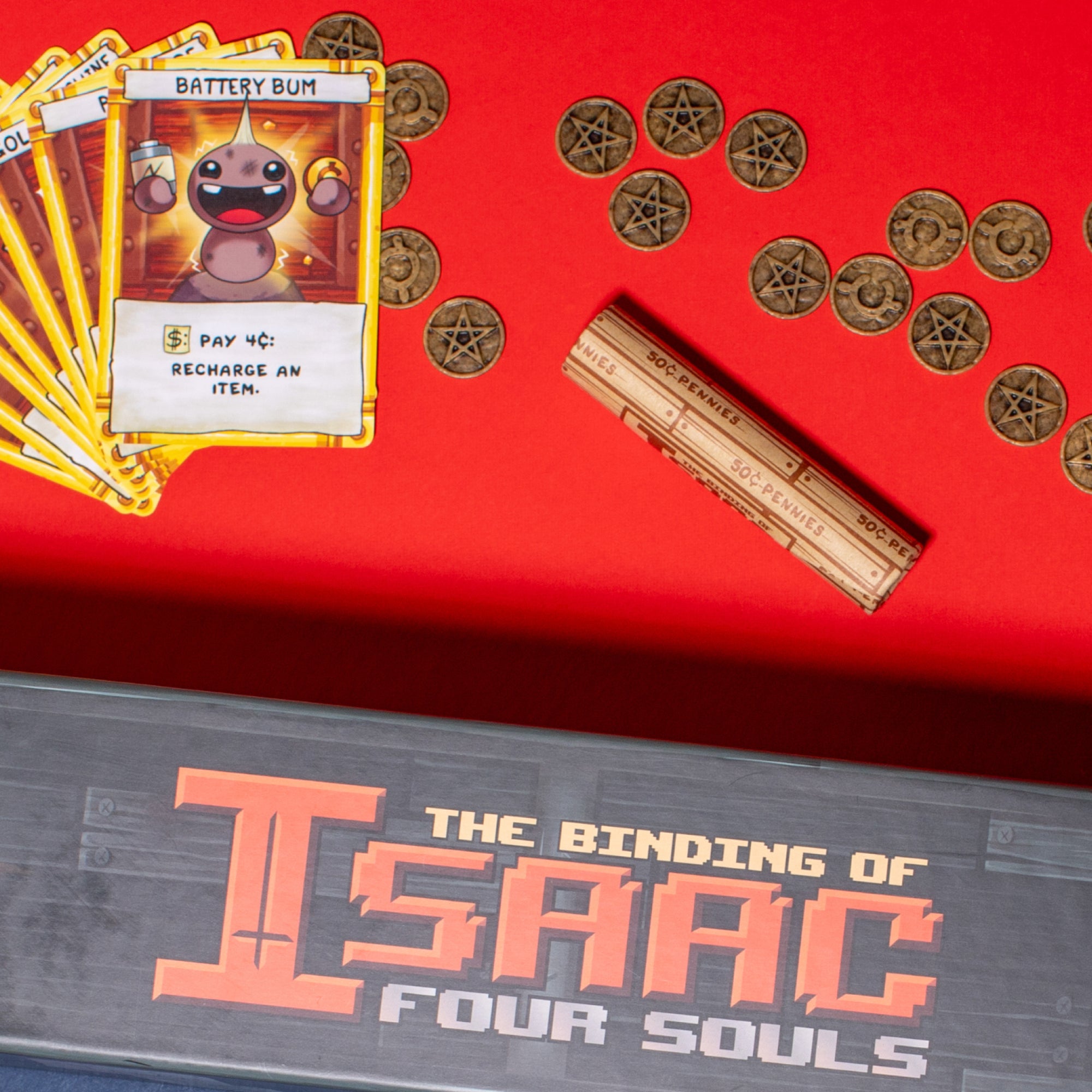 Maestro Media Binding of Isaac Four Souls 2nd Edition gioco carte
