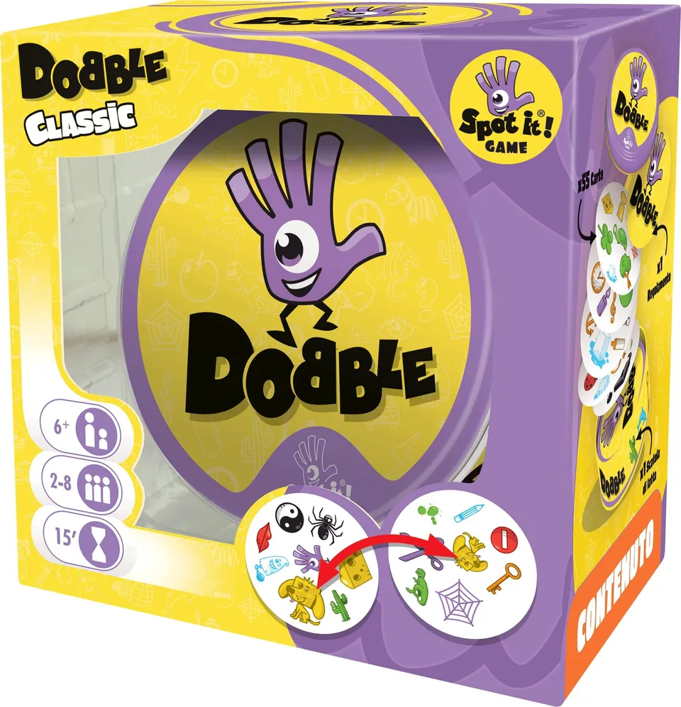 Asmodee Giochi per Famiglie Dobble Blister gioco carte 55 carte