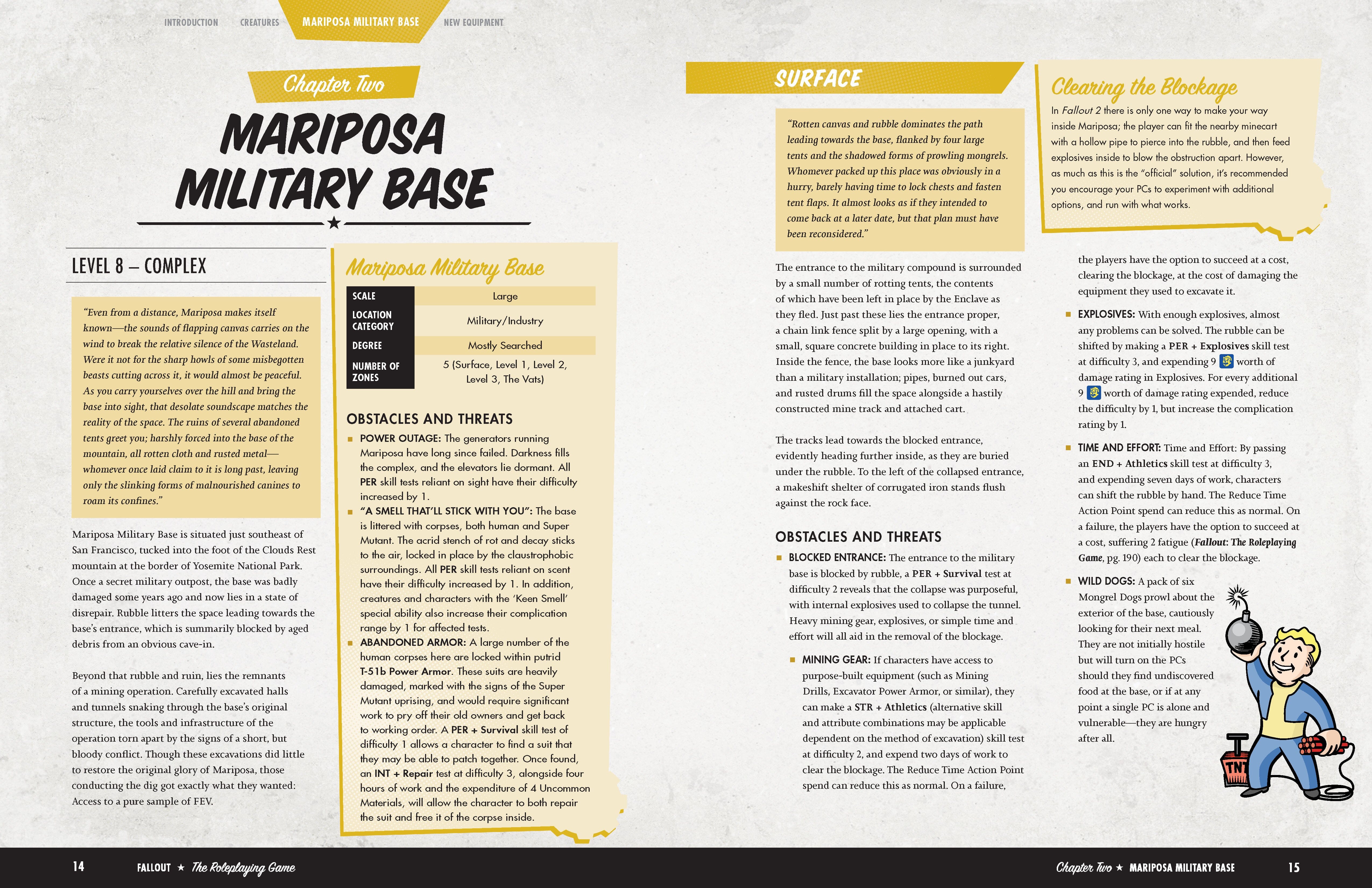 Modiphius Fallout 2d20 NPC Pack 4 Mariposa Gioco Ruolo PDF Livelli 7-9