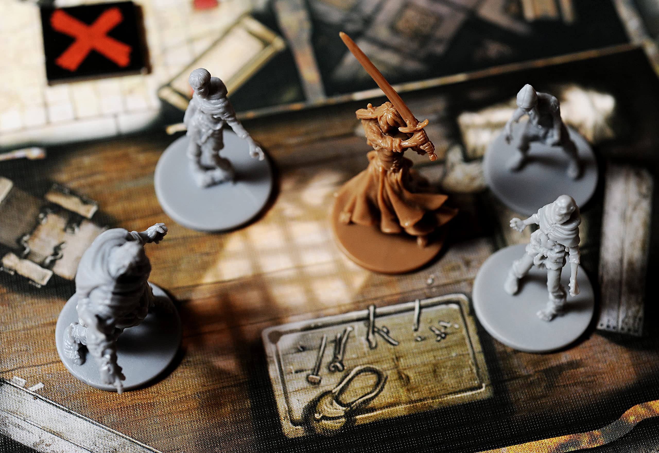 Asmodee Zombicide Black Plague gioco da tavolo vecchia versione