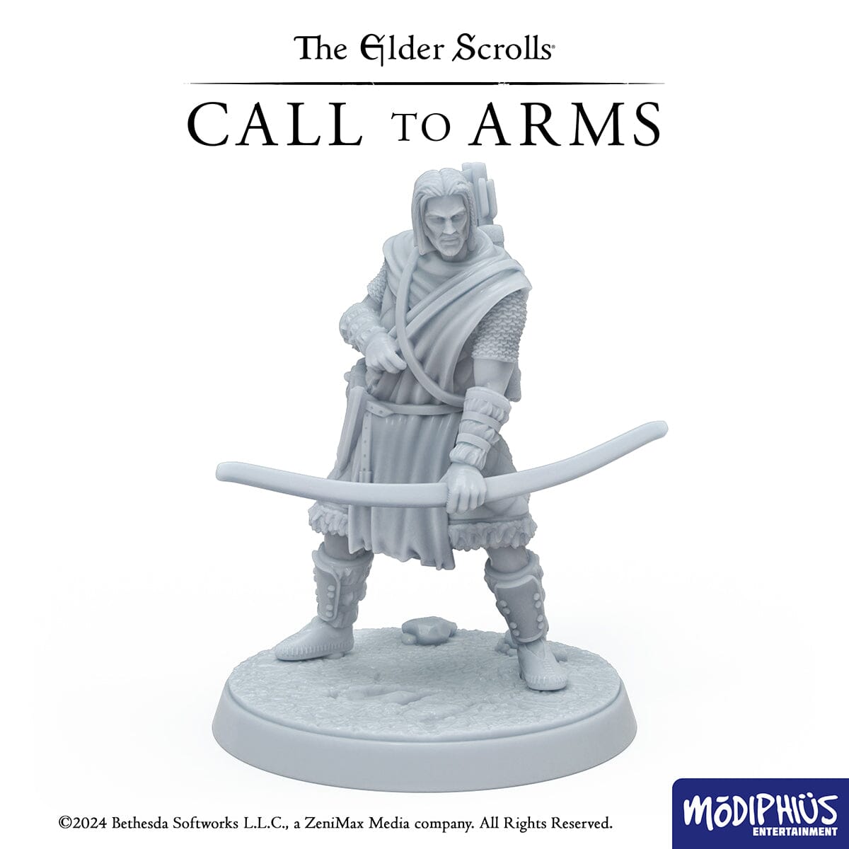 Modiphius Elder Scrolls Call to Arms Stormcloak Starter Set miniature STL