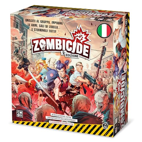 Asmodee Zombicide Seconda Edizione gioco da tavolo base cooperativo