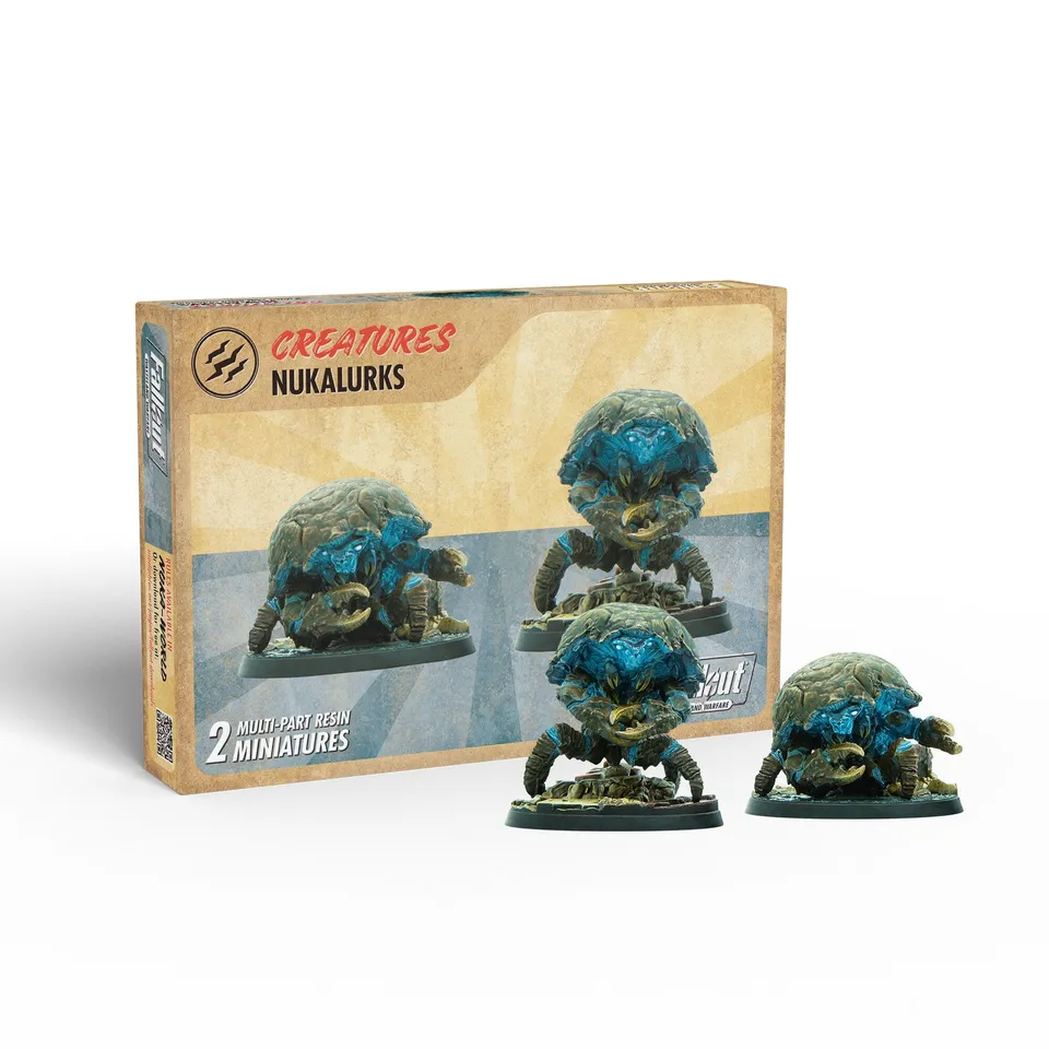 Modiphius Fallout Wasteland Warfare Miniature Nukalurks 2pz