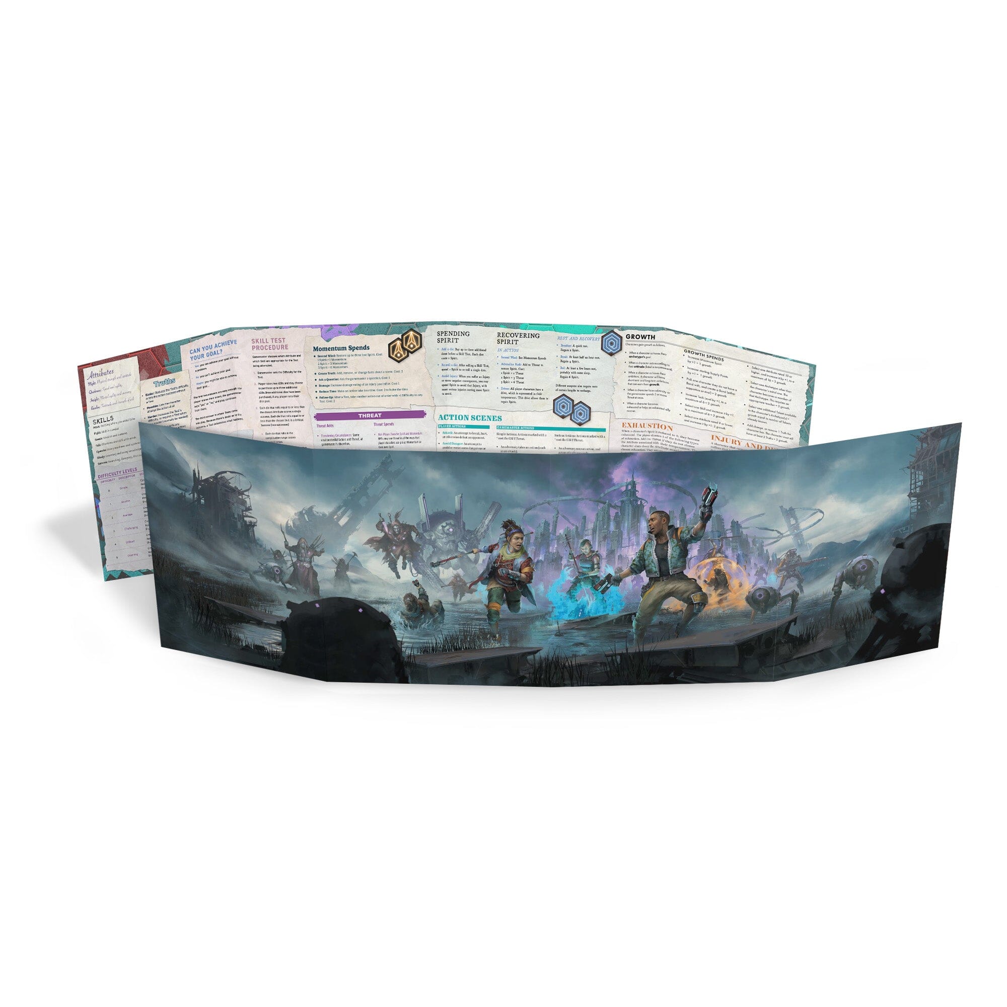 Modiphius Dreams and Machines GM's Toolkit schermo master