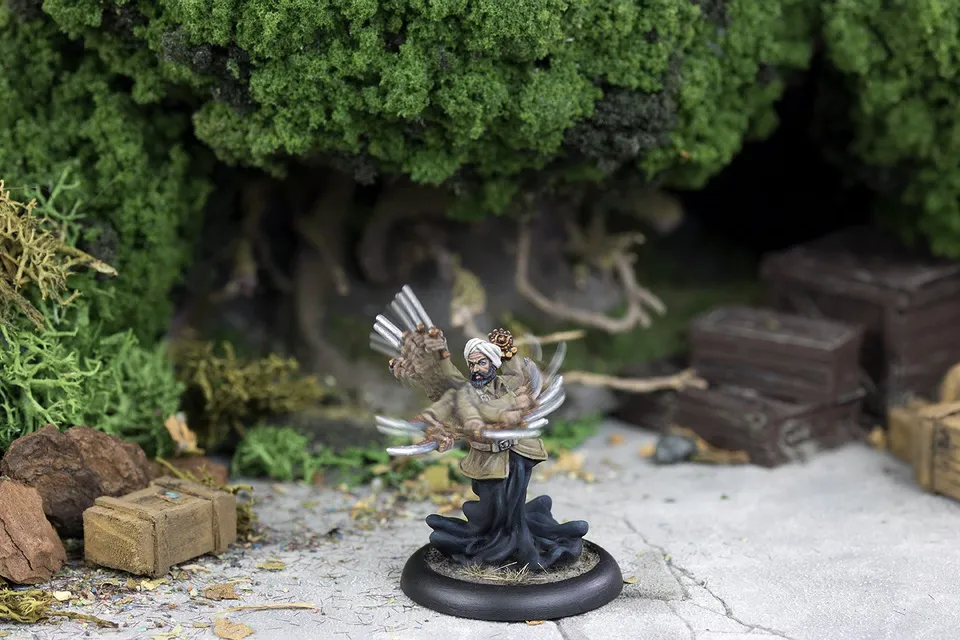 Achtung Cthulhu Singh Unleashed miniatura skirmish blister