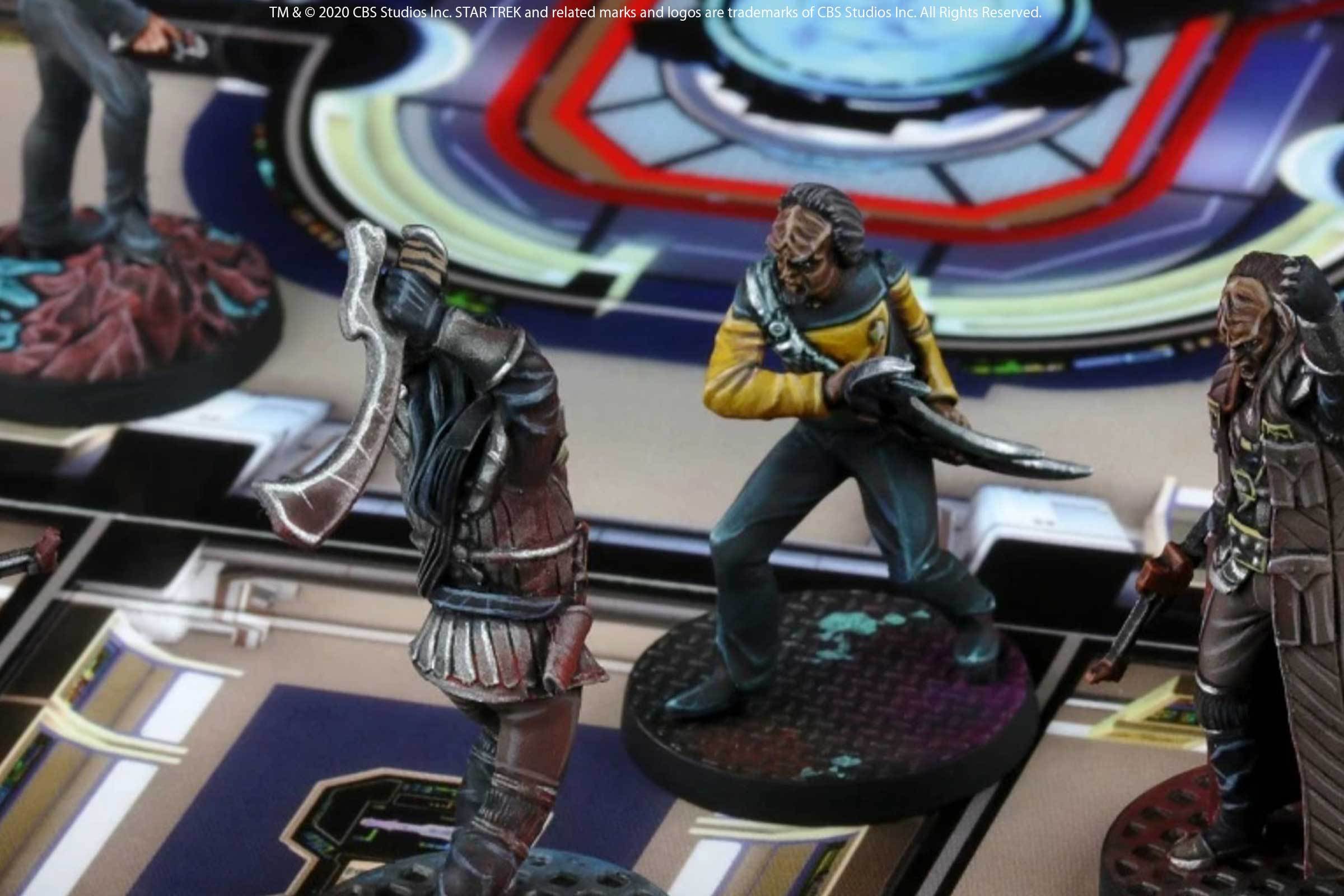 Modiphius Star Trek Adventures Next Generation Starfleet Deck Tiles tessere