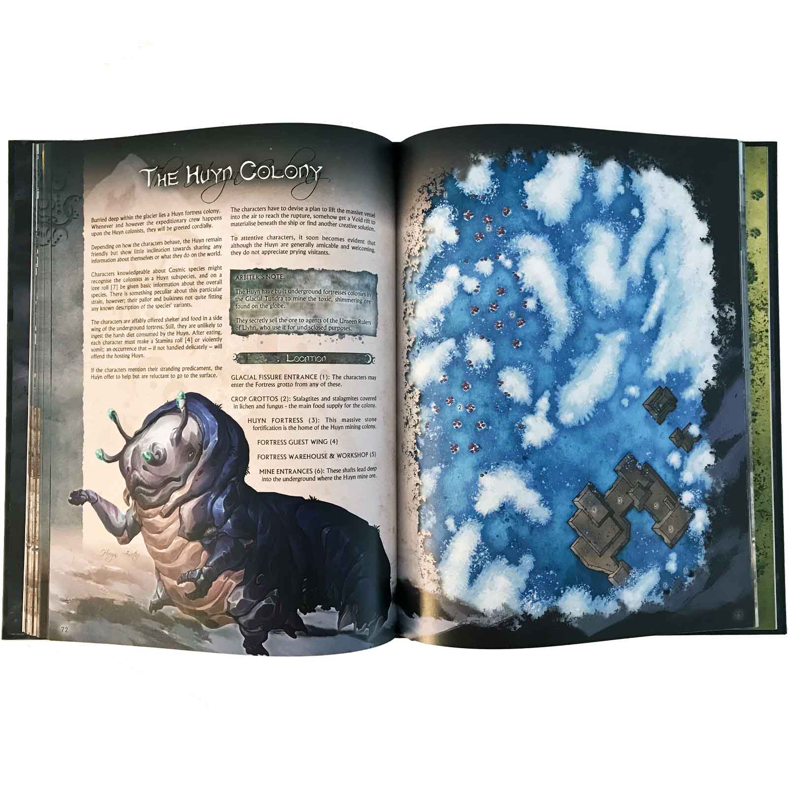 Black Void Into the Oblivious Depths avventura GDR 132 pagine