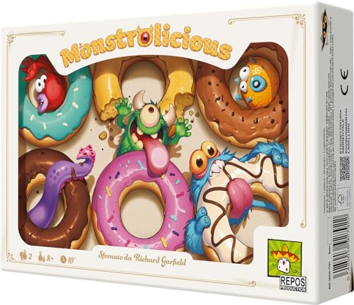 Asmodee Monstrolicious gioco tavolo 2 giocatori 7+