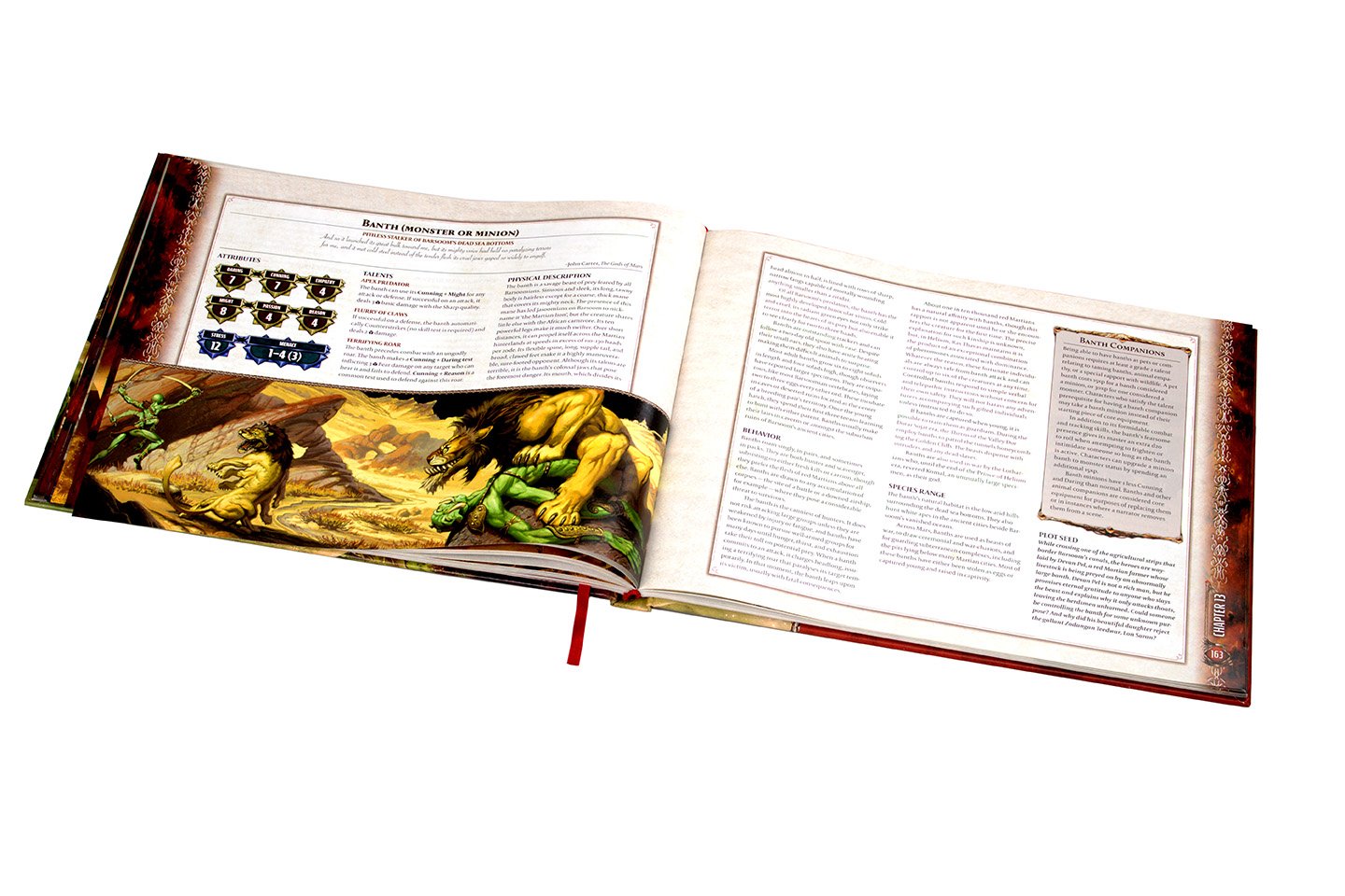 Modiphius John Carter of Mars Core Rulebook manuale GDR 2d20